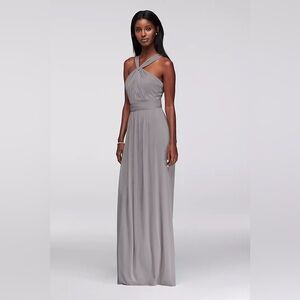 david's bridal portobello bridesmaid dress Bridesmaid Dresses Biscotti David's Bridal Portobello Dress A White Bowl Filled With Pasta And Meat